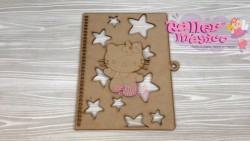 LIBRETA KITY ESTRELLAS CALADAS