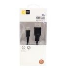 Cable Micro HDMi 6Ft Case Logic Negro