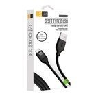 Cable USB-C Case Logic 3.5 Negro