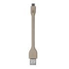 Cable Micro USB Corto Case Logic Dorado