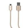 Cable Micro USB Case Logic 3Ft Cuerda Dorado