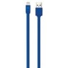 Cable Case Logic 3Ft Plano Lightning iPhone Azul
