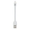 Cable Case Logic Corto Lightning iPhone 6 Blanco