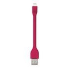 Cable Case Logic Corto Lightning iPhone 6 Rosa