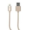 Cable Case Logic 3Ft Cuerda Lightning iPhone 6 Dorado