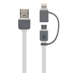 Cable Dual Light-Micro USB Case Logic