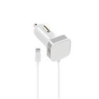 Adaptador Auto con cable Case Logic 2.1.Amp Blanco