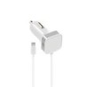 Adaptador Auto con cable Case Logic 2.1.Amp Blanco