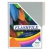 Folder Flashfile Bitono Carta gris c/10