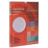 PAPEL OPALINA GOFRADA ROMBOS BLANCO POCHTECA