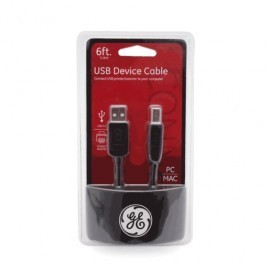 CABLE USB GENERAL ELECTRIC (2MTS, A/B MACHO)