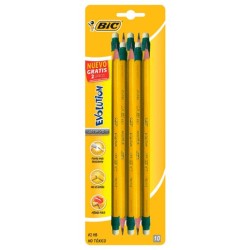 LAPIZ BIC EVOLUTION AMARILLO 8