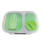 Recipiente Silicona Rectangular 2 Divisiones