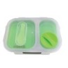 Recipiente Silicona Rectangular 2 Divisiones