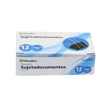 SUJETADOCUMENTOS 19MM 12P OMX