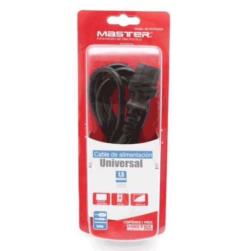 CABLE DE PODER MASTER (1.5 MTS)