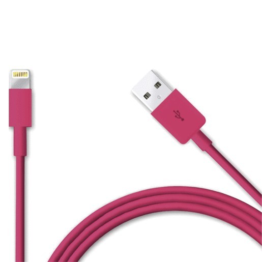 CABLE LIGHTNING MFI CASE LOGIC (1 MTS, ROSA)