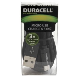 Cable Micro USB .91m Duracell