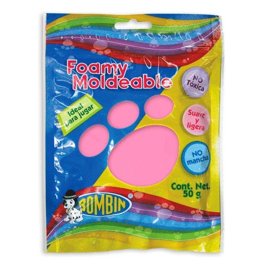 FOAMY MOLDEABLE ROSA 1 PIEZA