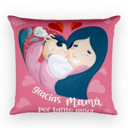 Cojín Madre Gracias Mamá Por Tanto Amor Gde