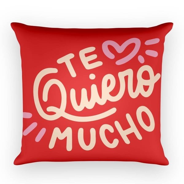 Cojín Te Quiero Mucho Gde