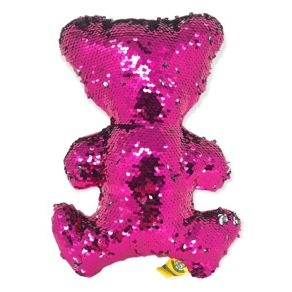Oso Fantasy Med (Fucsia -Plateado)