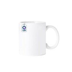 Taza de Cerámica 11oz Blanca Calidad «A» Blue Heat