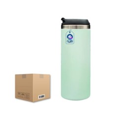 Vaso de Acero Inoxidable Fotoluminiscente Térmico 450ml Caja con 50 piezas