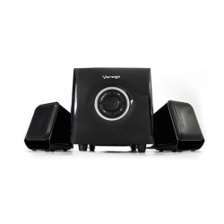 BOCINA CON SUBWOOFER ALAMBRICAS VORAGO SPK-300 CON CONEXIÓN 3.5 MM ...