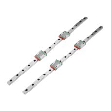 Eje 2 Guías MGN12 y 4 rodamientos MGN12C