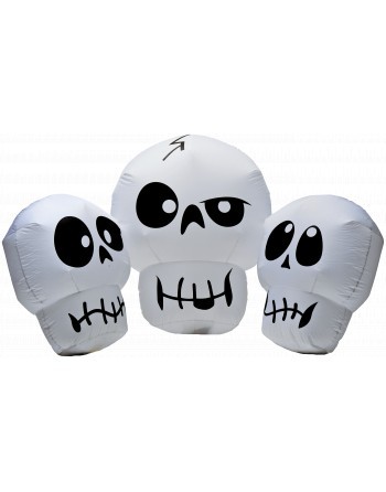 Calaveras divertidas inflable