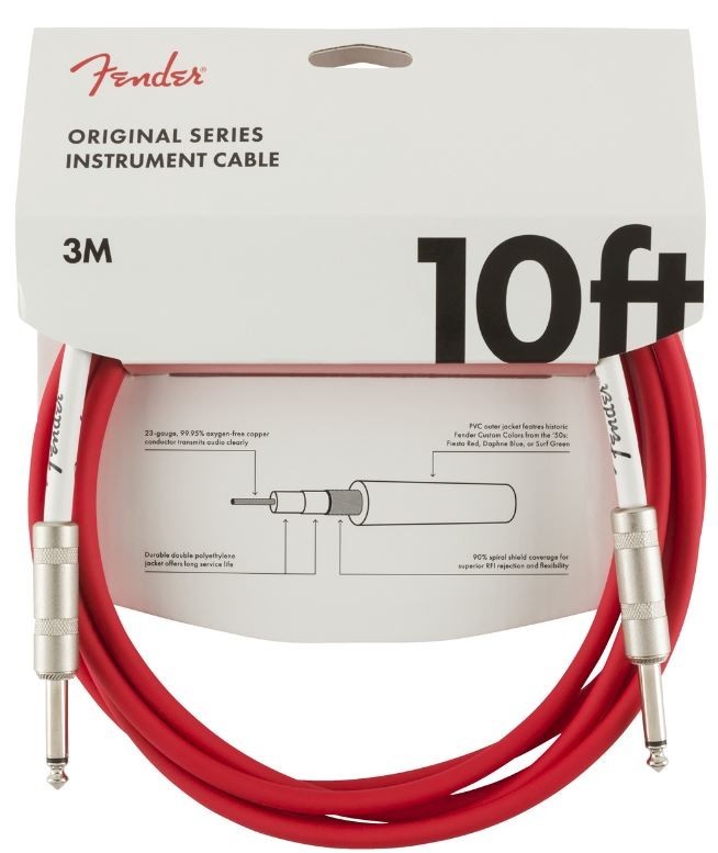 Cable Plug-Plug para Instrumento Fender