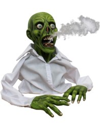 Green Zombie Display