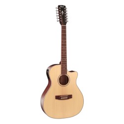 Docerola Electroacustica Natual Mate GAMEDX12OP Cort – Electroacustica 12 Cuerdas