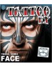 Tribal zebra face