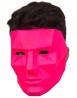 Poligonal neón rosa