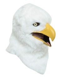 Eagle moving mouth