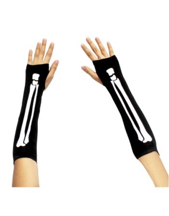 Guantes calavera