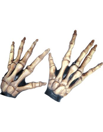 Large skeleton hands bone...