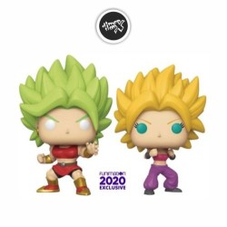 Funko Pop Super Saiyan Kale and Super Saiyan Caulifla – Dragon Ball