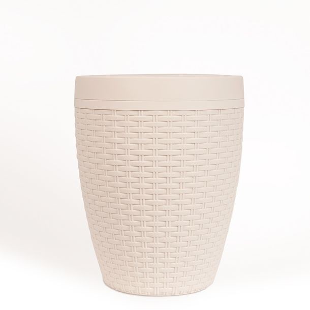 CESTO RECTANGULAR PARA BAÑO RATTAN
