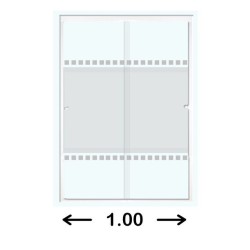 CANCEL CORR CT MED 1.00X1.87MT BLANCO