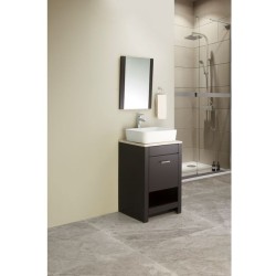 LAVABO SOLID SURFACE 31'' TITANIO