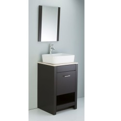 LAVABO SOLID SURFACE 31'' TITANIO