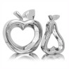SET MANZANA/PERA SILVER
