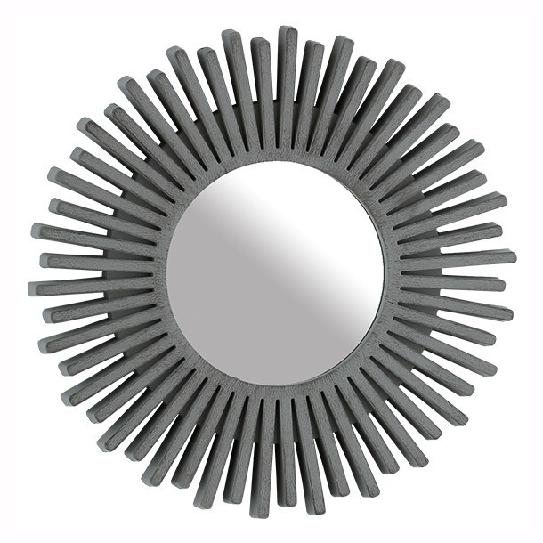Juego de 3 Espejos Sol Gris