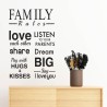 VINIL STD CASA ASSORTED FRASES LUMIK