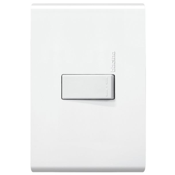 INTERRUPTOR C/PLACA BLANCA MODUS RESTYLE