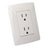 TOMA TP DUPLEX 2P+T C/PLACA MERIDA