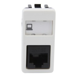 TOMA DE COMPUTO 1 MODULO BLANCO